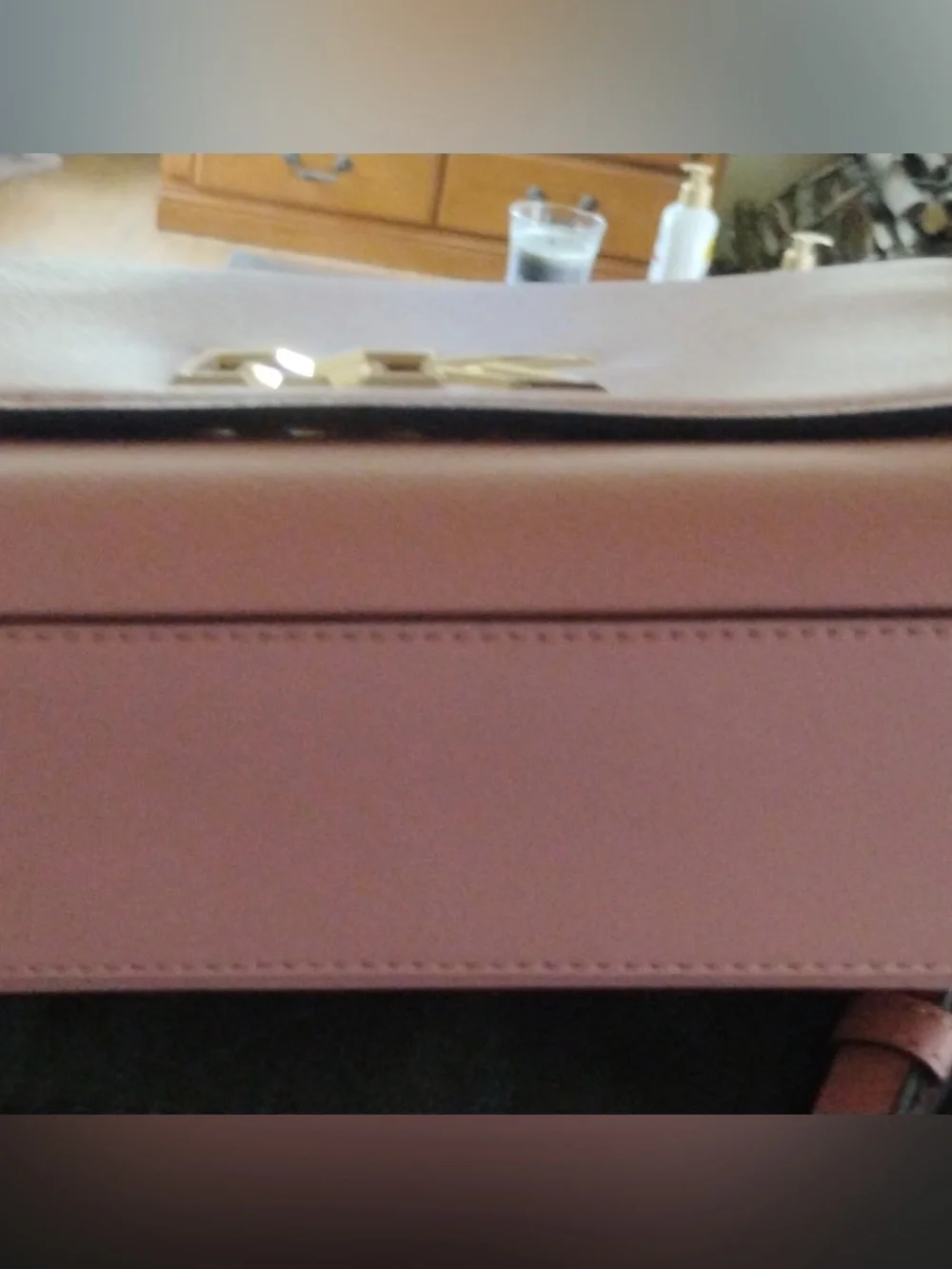 Michael Kors Mimi Medium Leather Messenger Bag